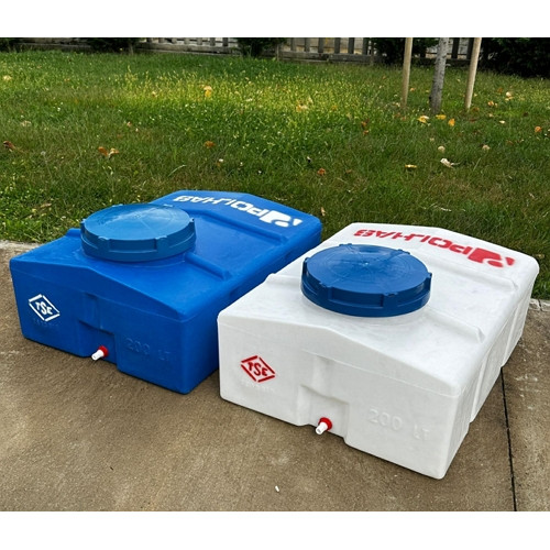 200 Litre Dört Köşe Su Deposu