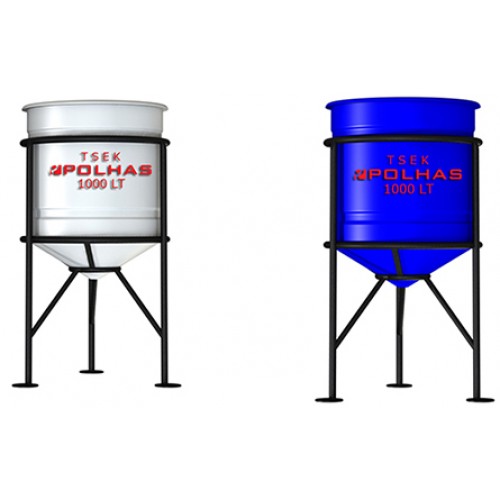 1000 Litre Açık Ağız Silo Depoları