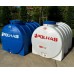 1500 Litre Yatay Silindir Su Deposu