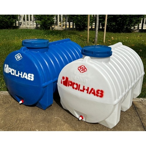 500 Litre Yatay Silindir Su Deposu