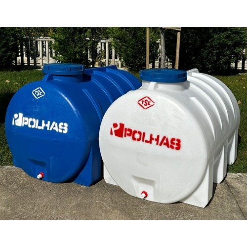 750 Litre Yatay Silindir Su Deposu